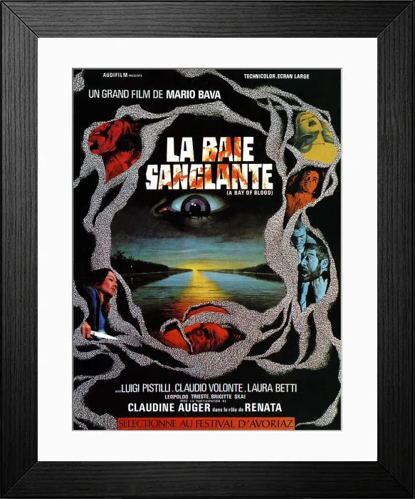 Framed Print : A BAY OF BLOOD, (aka TWITCH OF THE DEATH NERVE, aka REAZIONE A CATENA, aka BLOODBATH; CARNAGE, aka CHAIN REACTION, aka LAST HOUSE ON THE LEFT PART 2) Framed Print : A BAY OF BLOOD, (aka TWITCH OF THE DEATH NERVE, aka REAZIONE A CATENA, aka BLOODBATH; CARNAGE, aka CHAIN REACTION, aka LAST HOUSE ON THE LEFT PART 2)