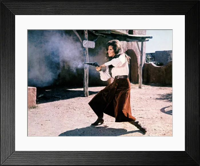 Framed Print : BANDOLERO!, Raquel Welch, 1968, TM & Copyright 20th Century Fox. All rights reserved / courtesy Everett Collection