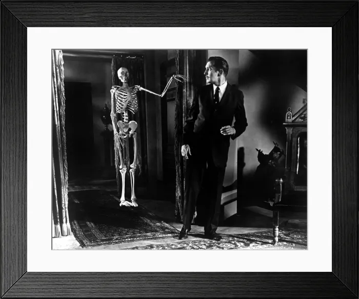 Framed Print : HOUSE ON HAUNTED HILL, Vincent Price, 1959