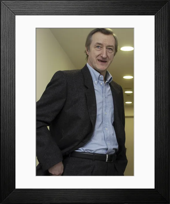 Framed Print : BARNESJulian (1946). Writer. 2007. Oscar Elias / AISA / Everett Collection (184659)**US SALES ONLY**