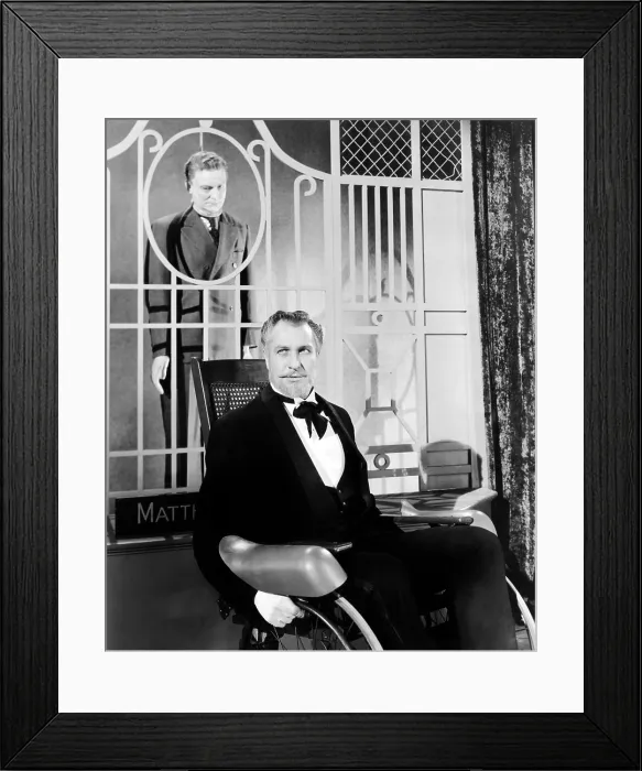 Framed Print : HOUSE OF WAX, Vincent Price, 1953