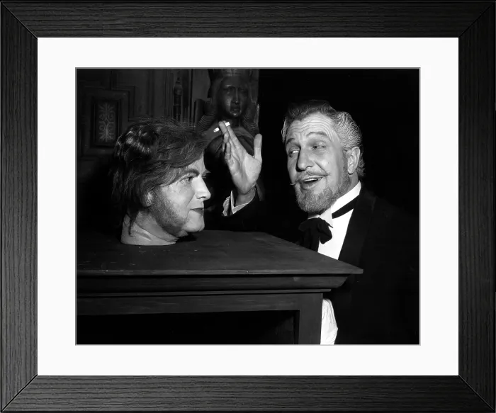 Framed Print : HOUSE OF WAX, Vincent Price, 1953