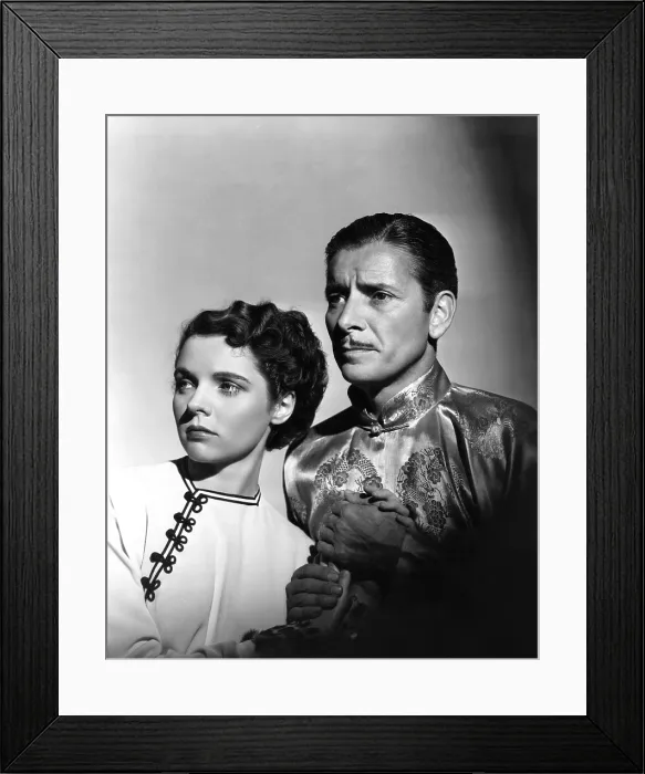 Framed Print : LOST HORIZON, from left, Jane Wyatt, Ronald Colman, 1937