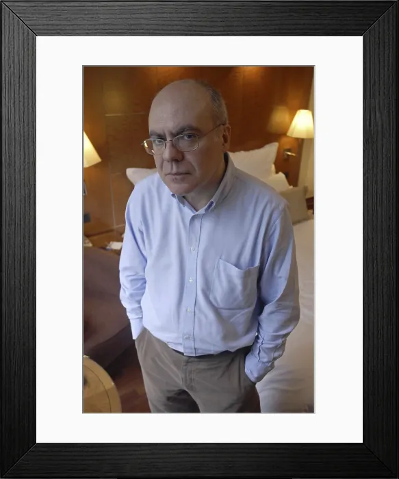 Framed Print : NAVARROJusto (1953). Writer. 2007. Oscar Elias / AISA / Everett Collection (184667)**US SALES ONLY**