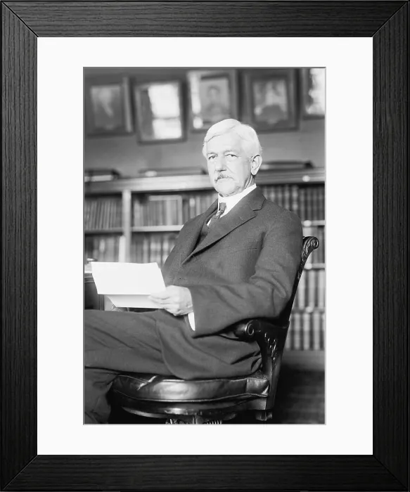 Framed Print : William C. Gorgas (1854-1920), hero of malaria and yellow fever control, as U.S. Surgeon General in 1914