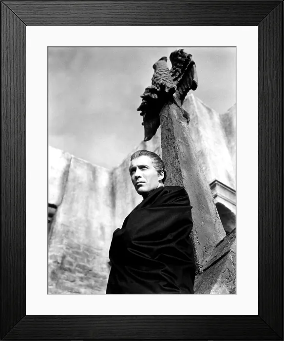 Framed Print : HORROR OF DRACULA, Christopher Lee, 1958