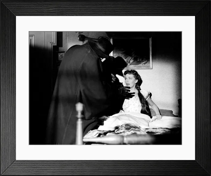 Framed Print : HOUSE OF WAX, Vincent Price, Phyllis Kirk, 1953 Framed Print : HOUSE OF WAX, Vincent Price, Phyllis Kirk, 1953