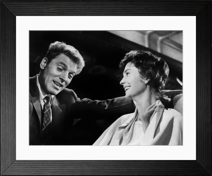 Framed Print : ELMER GANTRY, from left, Burt Lancaster, Jean Simmons, 1960