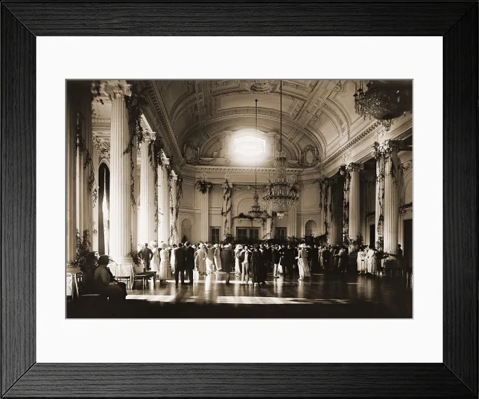 Framed Print : A formal dress wedding reception for Secretary of State Charles Evans Hughes daughter Catherine and her new husband, Chauncey L. Waddell. Washington D.C. June 10, 1922 Framed Print : A formal dress wedding reception for Secretary of State Charles Evans Hughes daughter Catherine and her new husband, Chauncey L. Waddell. Washington D.C. June 10, 1922