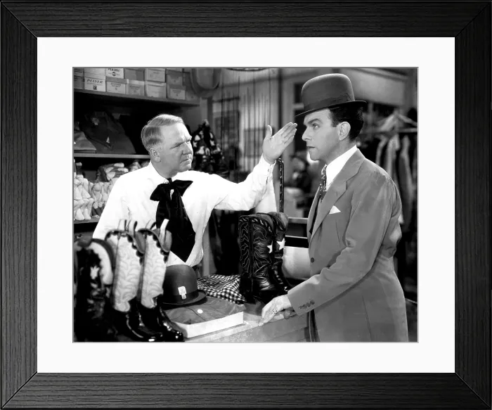 Framed Print : SIX OF A KIND, W.C. Fields, George Burns, 1934