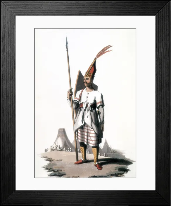 Framed Print : Military dress of a Turkish official of cavalry. AISA / Everett Collection (34)**US SALES ONLY** Framed Print : Military dress of a Turkish official of cavalry. AISA / Everett Collection (34)**US SALES ONLY**