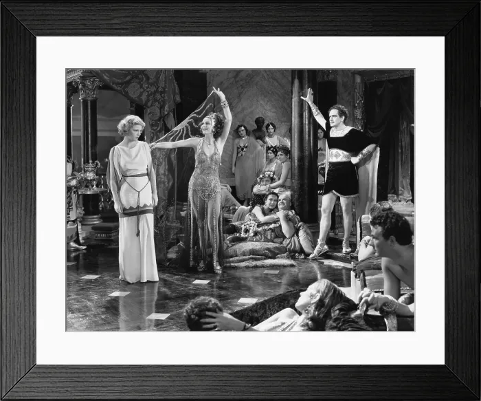 Framed Print : THE SIGN OF THE CROSS, Elissa Landi, Joyzelle Joyner, Fredric March, 1932 Framed Print : THE SIGN OF THE CROSS, Elissa Landi, Joyzelle Joyner, Fredric March, 1932