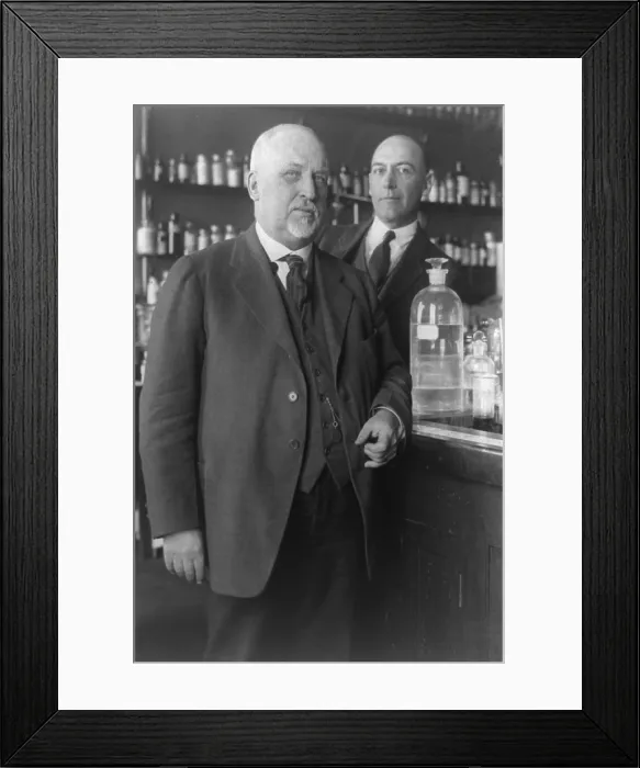 Framed Print : Edwin F. Ladd (1859-1925), Senator from North Dakota. When he replaced the partisan Sen