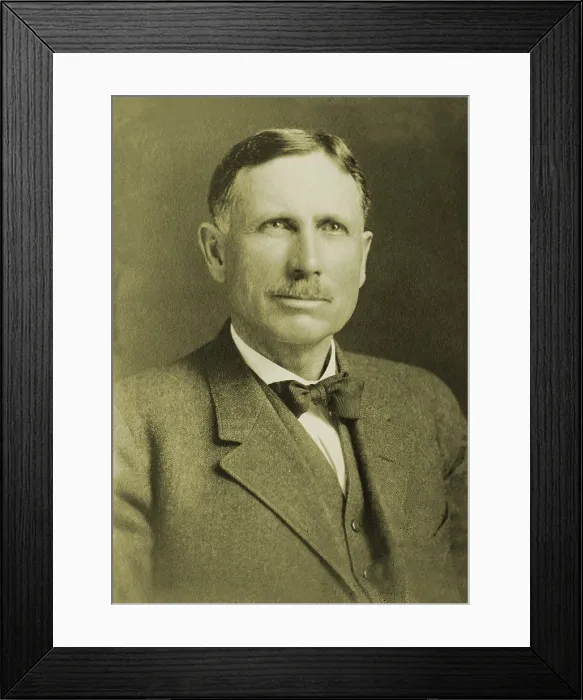 Framed Print : John B. Kendrick (1857-1933), Democratic Senator from Wyoming, was among the first to learn about Teapot Dome oil leasing corruption
