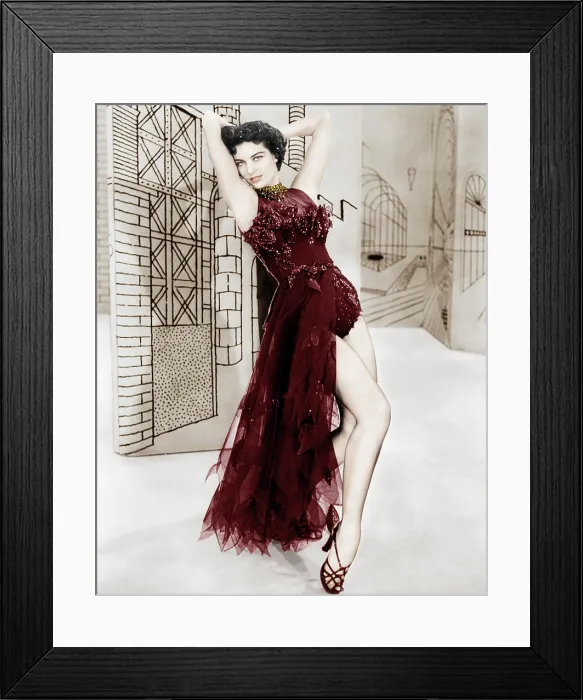 Framed Print : THE BAND WAGON, Cyd Charisse, 1953