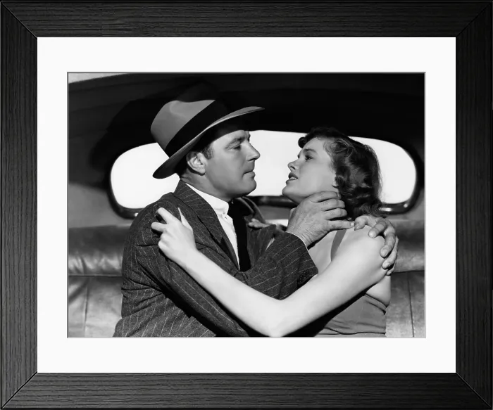 Framed Print : SIDE STREET, James Craig, Jean Hagen, 1950 Framed Print : SIDE STREET, James Craig, Jean Hagen, 1950