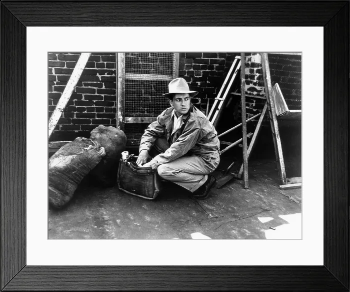 Framed Print : SIDE STREET, Farley Granger, 1950