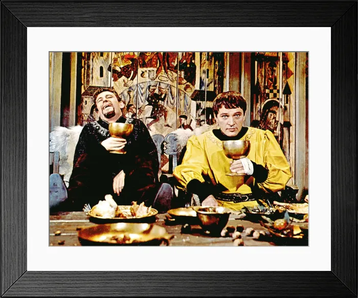 Framed Print : BECKET, Peter O'Toole, Richard Burton, 1964 Framed Print : BECKET, Peter O'Toole, Richard Burton, 1964