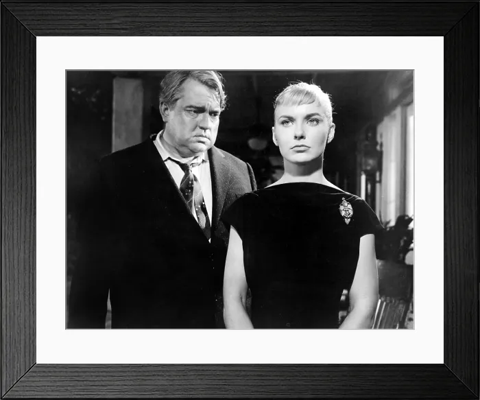 Framed Print : THE LONG, HOT SUMMER, Orson Welles, Joanne Woodward, 1958, TM & Copyright (c) 20th Century Fox Film Corp. All rights reserved