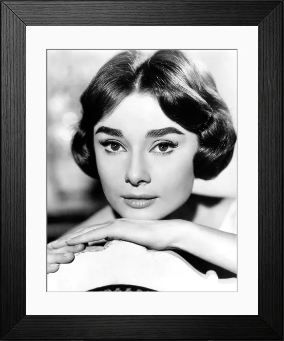 Framed Print : LOVE IN THE AFTERNOON, Audrey Hepburn, 1957