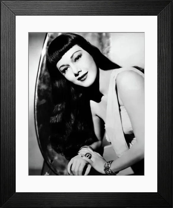 Framed Print : SIREN OF ATLANTIS, Maria Montez, 1949 Framed Print : SIREN OF ATLANTIS, Maria Montez, 1949