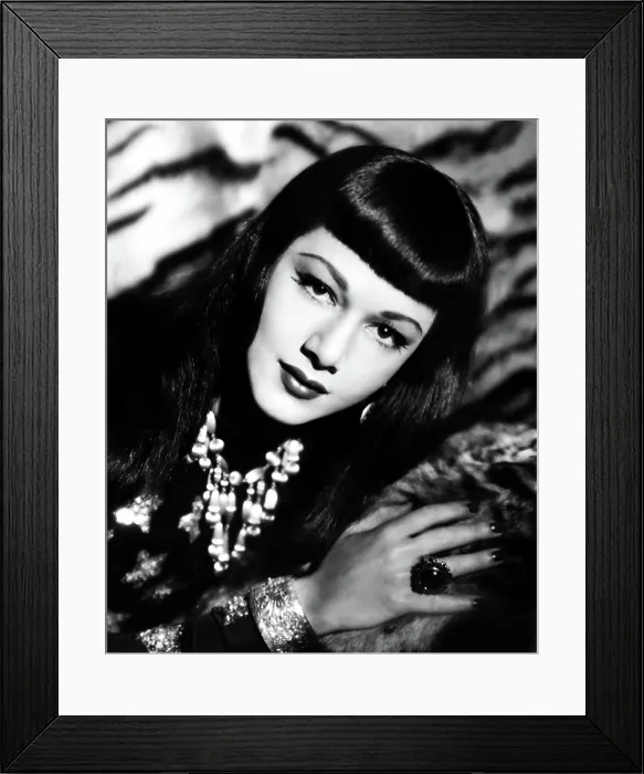 Framed Print : SIREN OF ATLANTIS, Maria Montez, 1949 Framed Print : SIREN OF ATLANTIS, Maria Montez, 1949