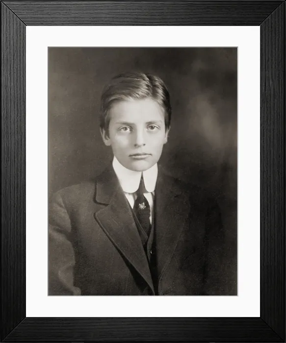Framed Print : Archibald Archie Roosevelt (1894-1979), the fifth child of Theodore Roosevelt as young boy