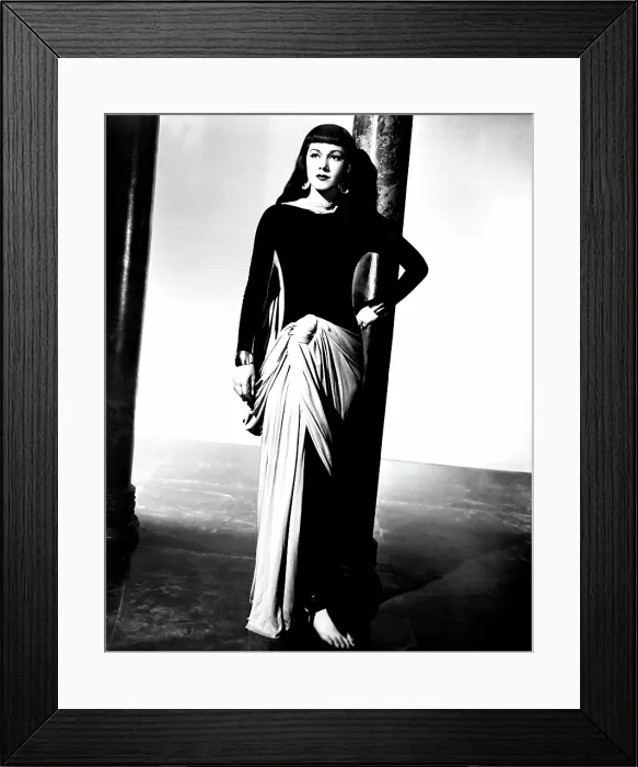 Framed Print : SIREN OF ATLANTIS, Maria Montez, 1949 Framed Print : SIREN OF ATLANTIS, Maria Montez, 1949