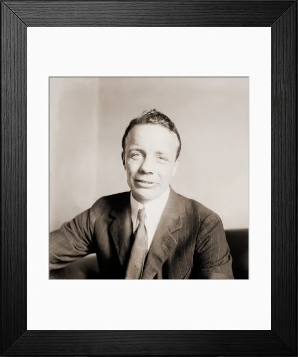 Framed Print : Theodore Roosevelt Jr. (1887-1944), in 1920. He reached the rank of Colonel during World War I and soon after entered politics