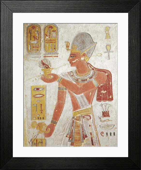 Framed Print : Tomb Of Amon-her-Khopechef. EGYPT. Dayr al-Bahri. Valley of the Queens. Tomb Of Amon-her-Khopechef. Pharaoh Ramses III, father of prince Amon-her-Khopechef. Egyptian art Framed Print : Tomb Of Amon-her-Khopechef. EGYPT. Dayr al-Bahri. Valley of the Queens. Tomb Of Amon-her-Khopechef. Pharaoh Ramses III, father of prince Amon-her-Khopechef. Egyptian art