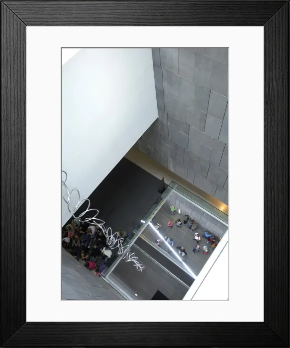 Framed Print : AUSTRIA. Vienna. MuseumsQuartier (Museum Quarter). Museo of Modern Art (MUMOK). AISA / Everett Collection - Image has fine art copyright