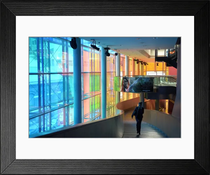 Framed Print : AUSTRIA. Vienna. Gasometer City, old gasometers (1896-1899) transformed into a complex of shops and apartments (1999-2001). AISA / Everett Collection - Image has fine art copyright