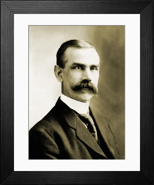 Framed Print : Reed Smoot (1862-1941) was the first Mormon U.S. Senator