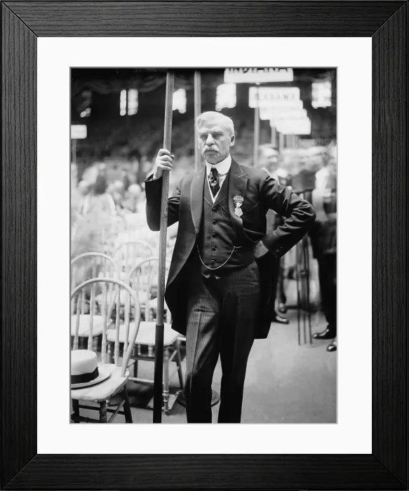 Framed Print : Thomas J. Walsh (1859-1933), chairman of the tumultuous 1924 Democratic convention, that nominated compromise candidate, John W. Davis