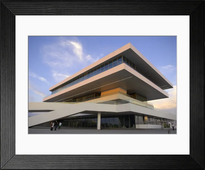 Framed Print : SPAIN. Valencia. Amrica's Cup Harbour. Building Veles e Vents (2005-2006), by David Chipperfield. AISA / Everett Collection - Image has fine art copyright