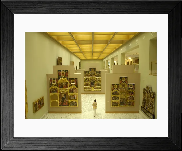 Framed Print : SPAIN. Valencia. San Pio V Fine Arts Museum. Altarpiece room. AISA / Everett Collection**US SALES ONLY**