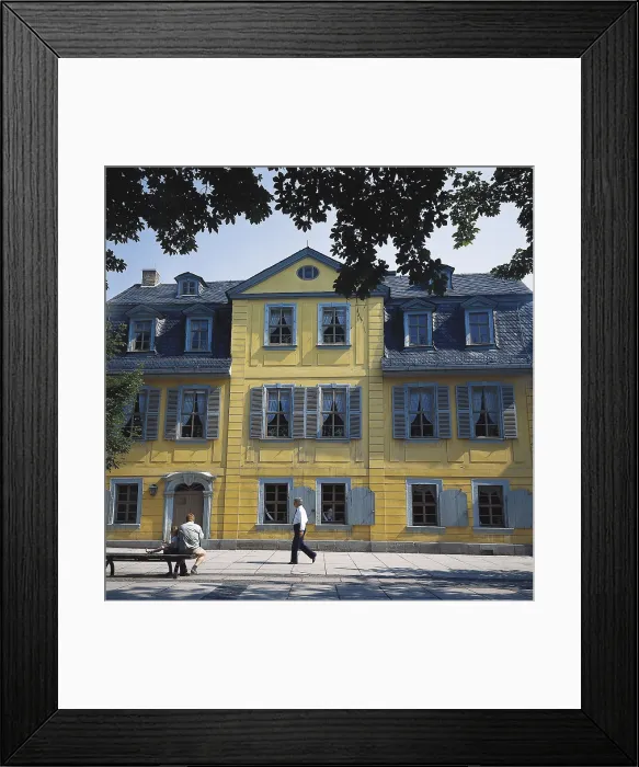 Framed Print : SchillerFriedrich von (1759-1805). German poet and playwright. Fredirch Von Schiller House-Museum in Weimar. GERMANY. THURINGIA. Weimar. Friedrich von Schiller House Museum Framed Print : SchillerFriedrich von (1759-1805). German poet and playwright. Fredirch Von Schiller House-Museum in Weimar. GERMANY. THURINGIA. Weimar. Friedrich von Schiller House Museum