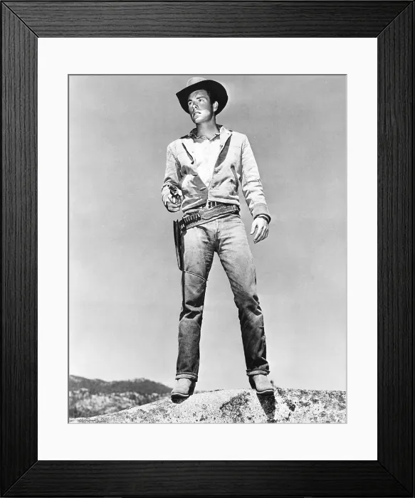 Framed Print : THE SILVER WHIP, Robert Wagner, 1953, TM and Copyright 20th Century Fox Film Corp. All rights reserved / courtesy Everett Collection Framed Print : THE SILVER WHIP, Robert Wagner, 1953, TM and Copyright 20th Century Fox Film Corp. All rights reserved / courtesy Everett Collection