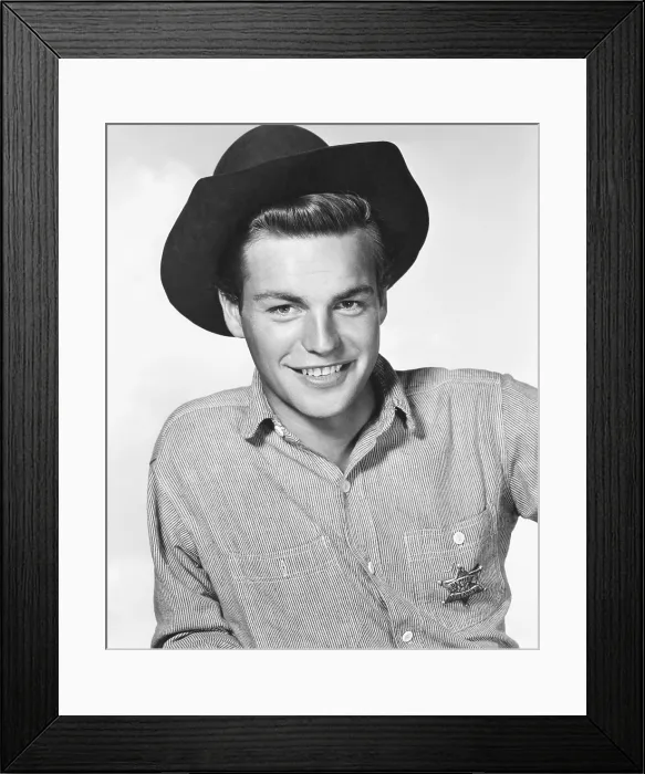 Framed Print : THE SILVER WHIP, Robert Wagner, 1953, TM and Copyright 20th Century Fox Film Corp. All rights reserved / courtesy Everett Collection