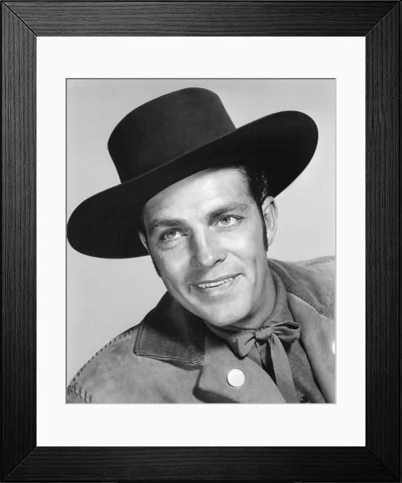 Framed Print : THE SILVER WHIP, Dale Robertson, 1953, TM & Copyright 20th Century Fox Film Corp. / courtesy Everett Collection