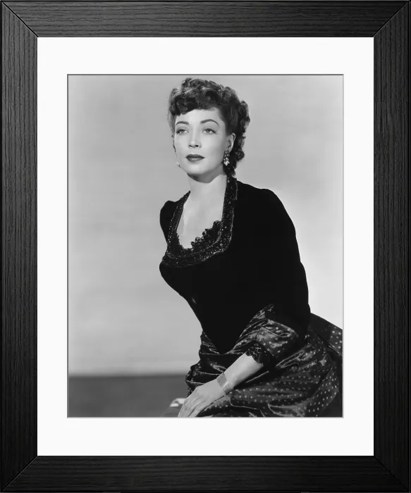 Framed Print : THE SHOWDOWN, Marie Windsor, 1950 Framed Print : THE SHOWDOWN, Marie Windsor, 1950