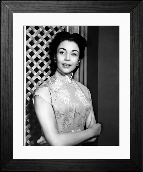 Framed Print : LOVE IS A MANY-SPLENDORED THING, Jennifer Jones, 1955, TM & Copyright 20th Century Fox Film Corp. / courtesy Everett Collection