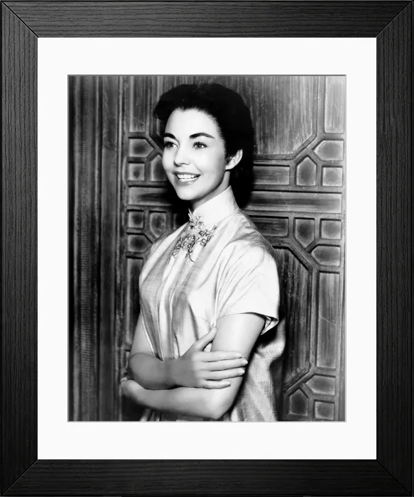 Framed Print : LOVE IS A MANY-SPLENDORED THING, Jennifer Jones, 1955, TM & Copyright 20th Century Fox Film Corp. / courtesy Everett Collection