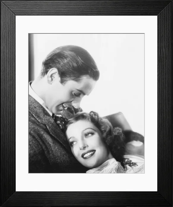 Framed Print : LOVE IS NEWS, from left: Tyrone Power, Loretta Young, 1937, TM & Copyright 20th Century Fox Film Corp. / courtesy Everett Collection