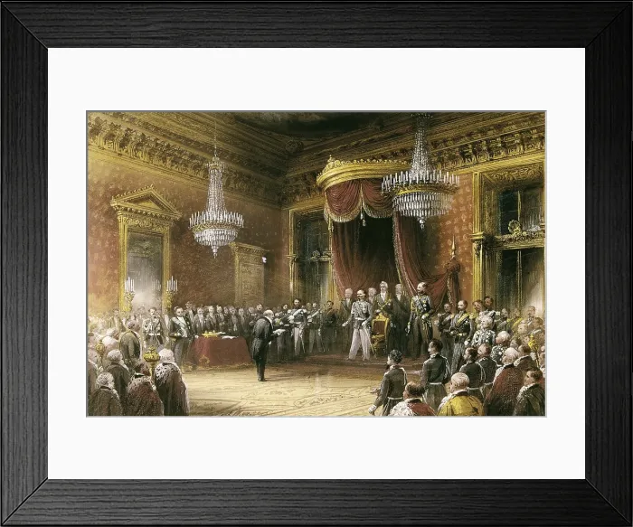 Framed Print : BOSSOLI, Carlo (1815-1884). Italian Unification