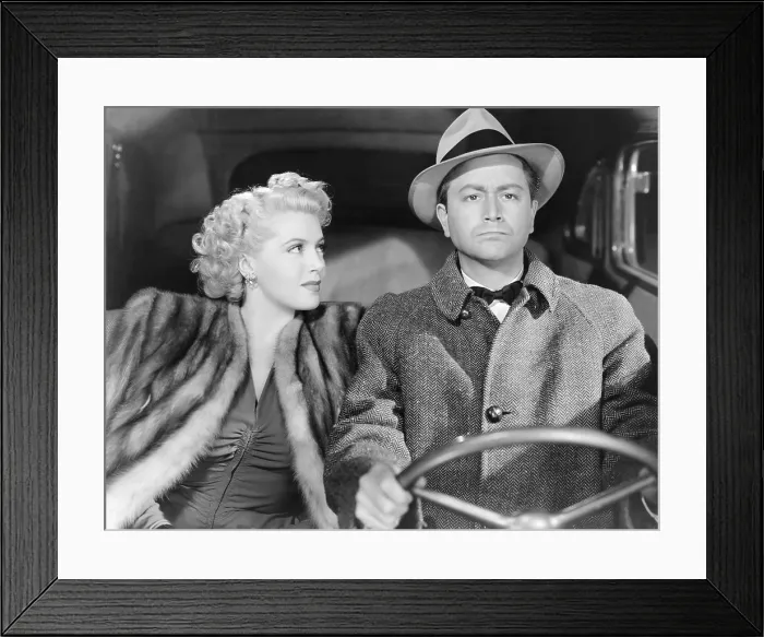 Framed Print : SLIGHTLY DANGEROUS, from left: Lana Turner, Robert Young, 1943 Framed Print : SLIGHTLY DANGEROUS, from left: Lana Turner, Robert Young, 1943