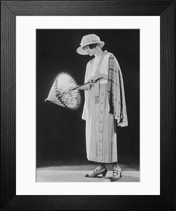 Framed Print : Hedda Hopper (1890-1966), born Elda Furry, as a young actress, then married to comic actor DeWolf Hopper. Ca. 1920