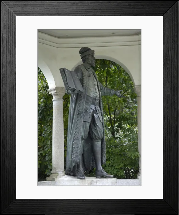Framed Print : AUSTRIA. Linz. Statue of Johannes Kepler. AISA / Everett Collection**US SALES ONLY** Framed Print : AUSTRIA. Linz. Statue of Johannes Kepler. AISA / Everett Collection**US SALES ONLY**