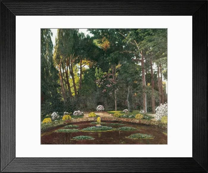 Framed Print : RUSIOL i PRATSSainttiago (1861-1931). Garden (Arbcies). end 19th c. Modernism. Oil on canvas. SPAIN. El Vendrell. Pau Casals House Museum Framed Print : RUSIOL i PRATSSainttiago (1861-1931). Garden (Arbcies). end 19th c. Modernism. Oil on canvas. SPAIN. El Vendrell. Pau Casals House Museum