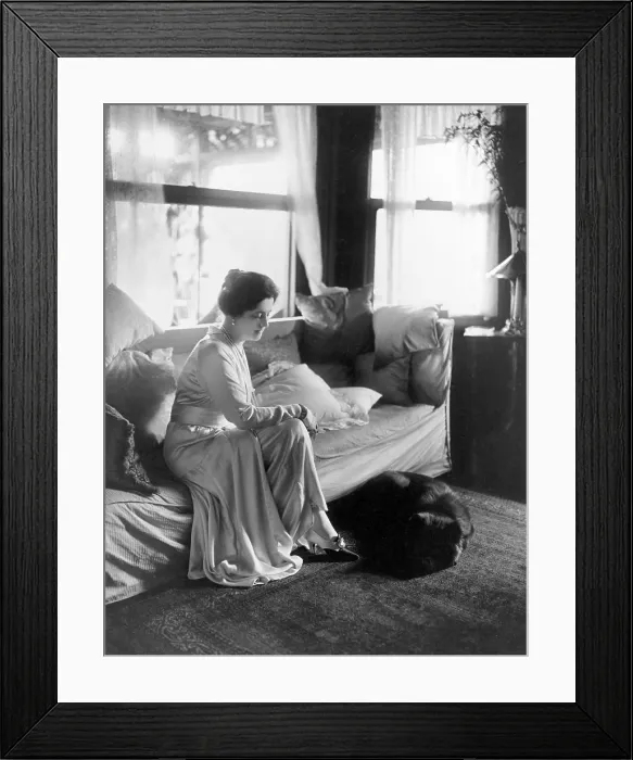 Framed Print : Lady Lucy Duff-Gordon (1863-1935) English fashion designer developed an international business in London, Paris, New York, and Chicago, designing for stage and screen Framed Print : Lady Lucy Duff-Gordon (1863-1935) English fashion designer developed an international business in London, Paris, New York, and Chicago, designing for stage and screen